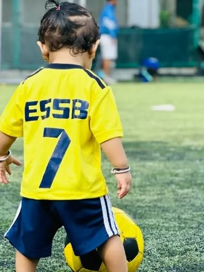 It all starts with that first kick. We welcome children as young as three to our football program, introducing them to the sport in a fun, supportive, and playful environment.