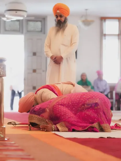 A moment of reverence and devotion during an Anand Karaj. I approach every cultural ceremony with respect, blending in to capture the sacred traditions and spiritual connection that are central to your day.