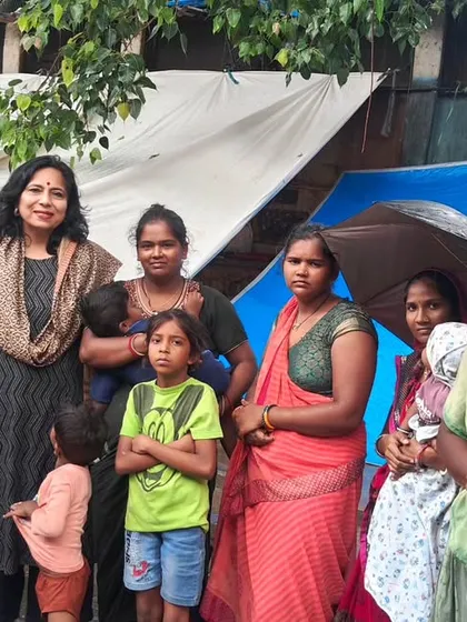 During the heavy Mumbai monsoons, I stood with these pavement dwellers who were being forced to vacate their makeshift homes. It is a deplorable situation when children's school bags are confiscated while skyscrapers are built nearby. My work involves being on the ground, listening to their plight, and using legal channels to fight for their right to shelter.