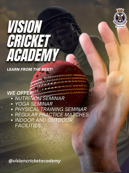 We focus on complete athlete development. Our program goes beyond the pitch, offering seminars on nutrition and yoga, alongside regular practice matches and access to both indoor and outdoor facilities to ensure holistic growth.