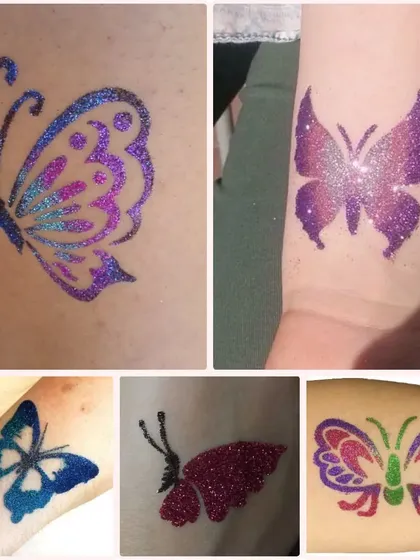 Butterflies are one of my most requested designs. This collection shows the variety of butterfly stencils I have, which can be filled with any color combination you can dream of.