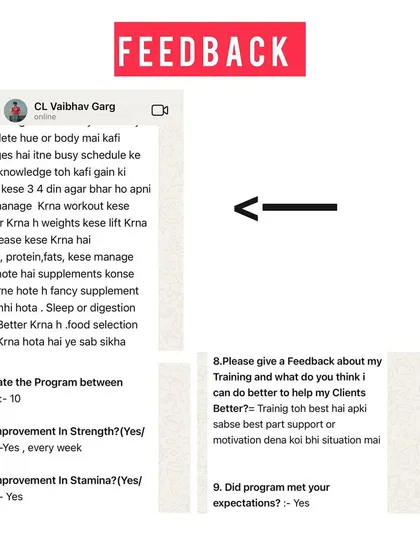 Client feedback is the best reward. Here, my client shares how he learned to manage his diet, workouts, and gained immense knowledge about nutrition through my coaching.