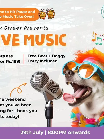 It's time to hit pause and let the music take over! A weekend retreat with live music and a free beer.