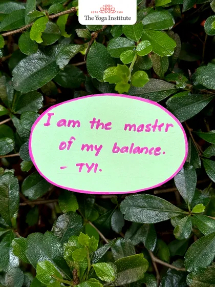 I am the master of my balance. This affirmation reminds you to stay centered through life's ups and downs, guiding your steps with calmness and clarity.