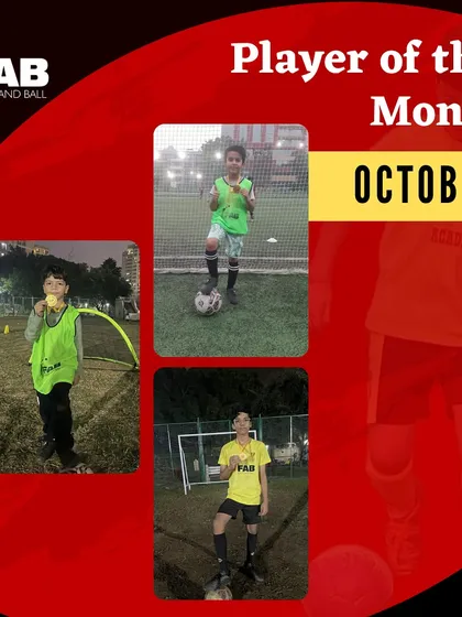 And more of our Players of the Month for October. It's wonderful to see so many players excelling.