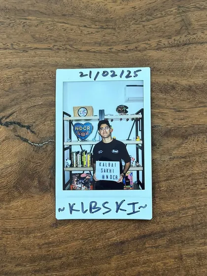 A polaroid from the studio. This is where the ideas happen. I'm always working on new tracks and collaborations.