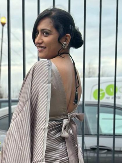 Kalasthree by Tejaswini Anjan Kumar - Custom Occasion Wear The Art of the Blouse: Custom Saree Pairings photo 18