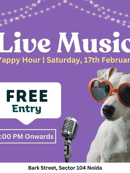 A jam-packed evening with live music and a free beer for every human entry. We love making our events extra special.