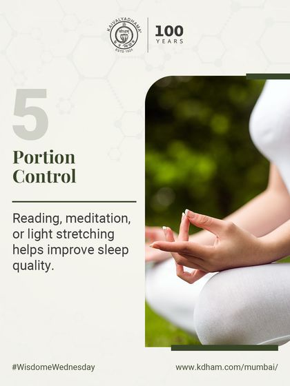 Portion control is a mindful practice that supports better digestion and energy levels. It is a simple yet effective habit for long-term health.