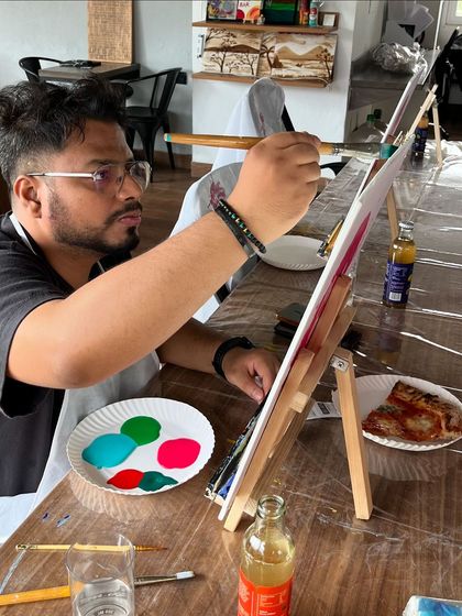 Paint Bar - Public Art Workshops & Experiences Sip & Paint: The Classic Experience photo 26