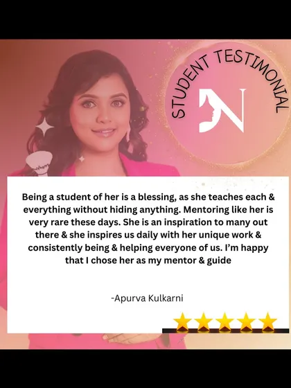 The words of my students are my biggest motivation. These testimonials reflect the supportive, in-depth, and inspiring environment I strive to create in every batch.