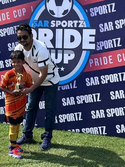 An individual award for one of our U8 players at the Pride Cup. We recognize and encourage talent from the very beginning.