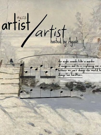 This session, "Artist/Artist," explored the relationship between different art forms. We used music and paintings as inspiration for our writing, creating pieces that were in dialogue with other works of art.