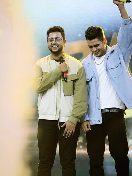 My niji bhai, Panther. We created "Loriyan" together, one of the most meaningful songs of my career. He's a gem of an artist and a person.