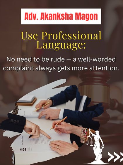 The tone of your complaint matters. A well-worded, professional complaint always gets more attention than an angry one, and I ensure your communication is firm yet respectful.