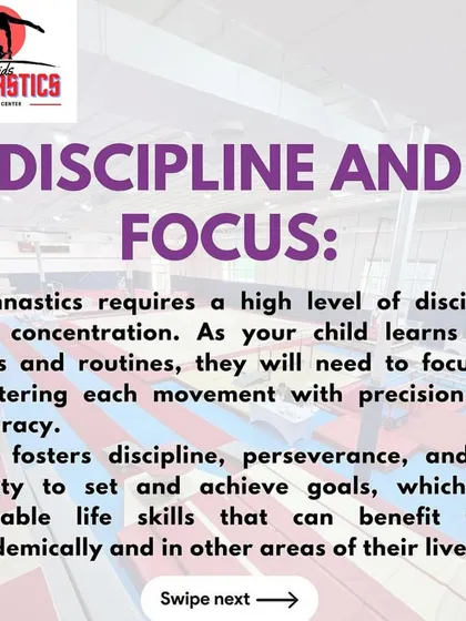 Third, it teaches discipline and focus. Gymnastics requires concentration to master each movement, a skill that helps in academics and other areas of life.