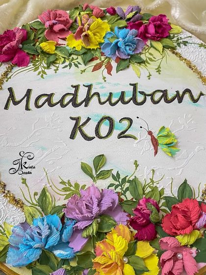 Jashn-e-Kala by Sakshi - Custom Russian Sculpture Decor Personalized Nameplates photo 43