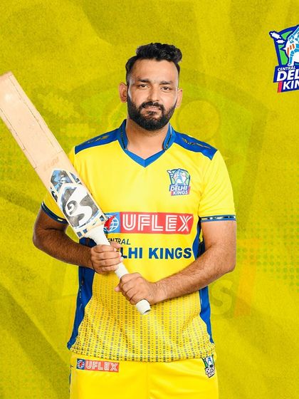 A promotional shot for the Delhi Premier League. Ready to represent the Central Delhi Kings.