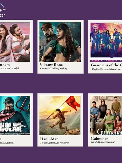 Weekend plans sorted with these top film recommendations from Disney+ Hotstar, including blockbusters like Guardians of the Galaxy and Hanu-Man.