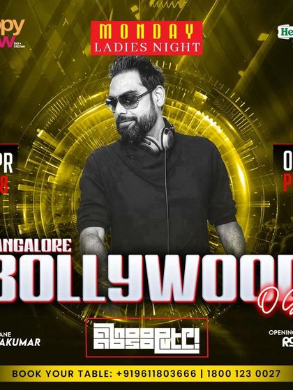 Taking over the decks for a 'Bollywood OGs' night. For this Monday ladies' night, I played an electronic, melodic, and progressive Bollywood set for a chill start to the week.
