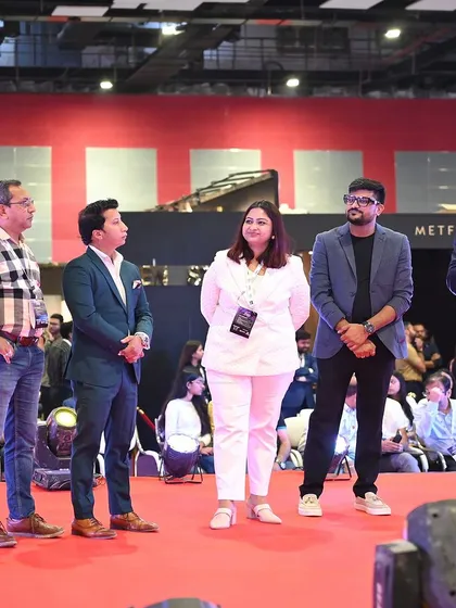 Our team on stage at the D-arc awards. Sponsoring and participating in industry events allows us to stay connected and contribute to the growth of the design and technology community.