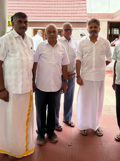 With fellow community leaders and elders. I believe in collaborative leadership, working alongside experienced individuals who have dedicated their lives to the welfare of Hangal.