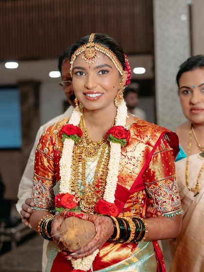 Shreeja - Bridal Makeup & Styling Timeless Muhurtham Brides photo 41