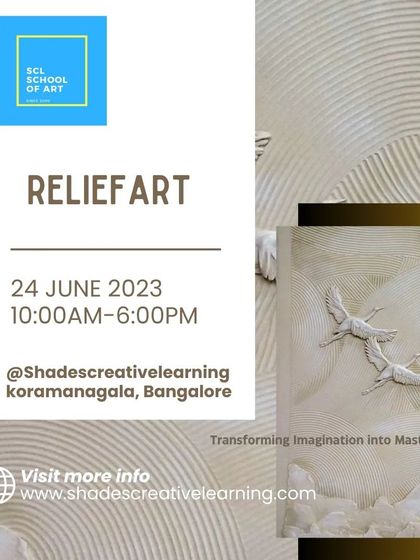 Learn to create elegant relief art on canvas in this specialized workshop. This art form involves sculpting low-profile designs that emerge from the surface, perfect for sophisticated wall decor.