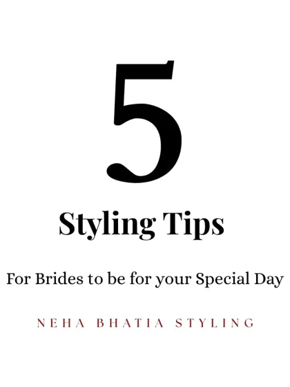 Neha Bhatia - Wedding Styling My Stylist-Approved Bridal Playbook photo 14