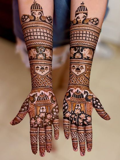 Mitali - Bridal Mehendi Full Bridal Mehendi (Hands) photo 49