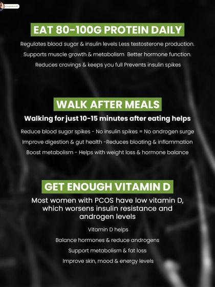 Three key habits to manage hirsutism are eating 80-100g of protein daily, walking for 10-15 minutes after meals, and ensuring you get enough Vitamin D. These steps help regulate insulin and androgens.