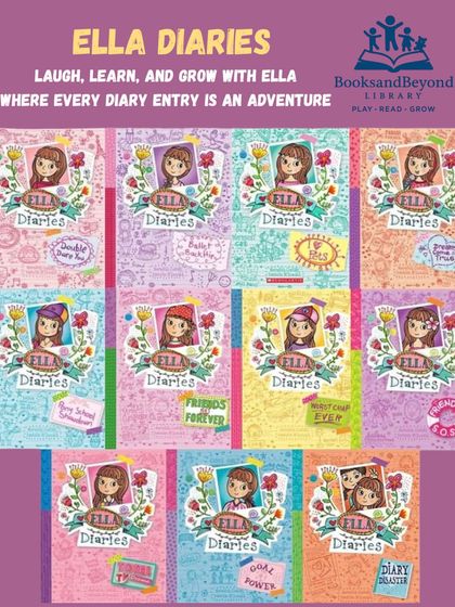 Dear Diary... welcome to the world of Ella! The "Ella Diaries" series is perfect for young readers who love fun, feelings, and friendship. Each diary entry is an adventure filled with doodles, drama, and everyday girl power.