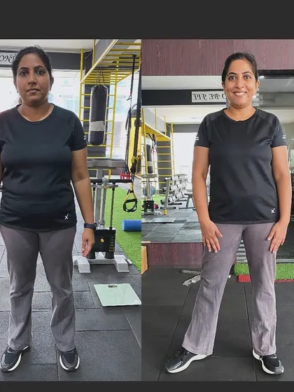 A 3-month body transformation that proves consistency is everything. This client showed up, did the work, and now has the results to show for it.