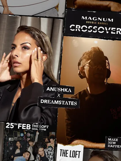 Going B2B with Dreamstates for the first time at a Magnum Crossover party in Goa. We danced till the wee hours of the morning.
