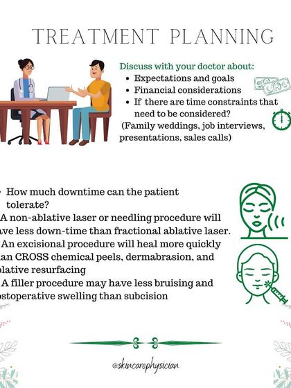 Treatment planning for scars is a collaborative process. We discuss your goals, budget, and how much downtime you can tolerate to choose the right procedures for you.