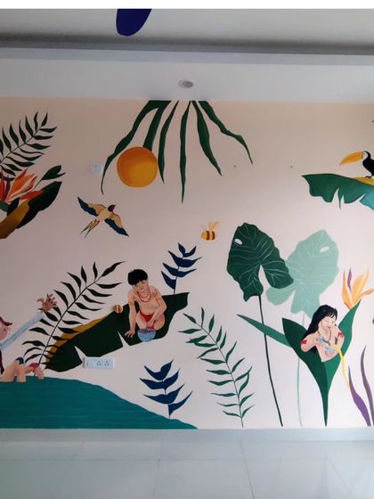 Aanchal Gupta - Custom Murals & Wall Art Whimsical Worlds: For Kids & The Young at Heart photo 10