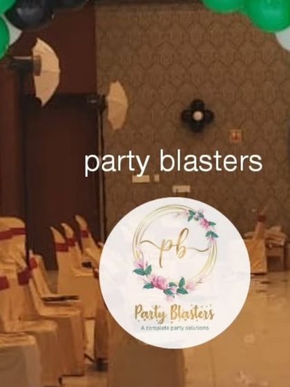 A balloon arch in the theme's colors of green, black, and white, setting the stage for a cricket-lover's birthday party.