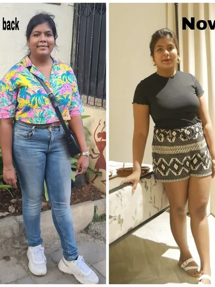 This transformation goes beyond looks; it's about gaining a new lease on life. After just seven months, this client not only changed her physique but also overcame breathing issues, now able to complete a full hour of high-stamina workouts.