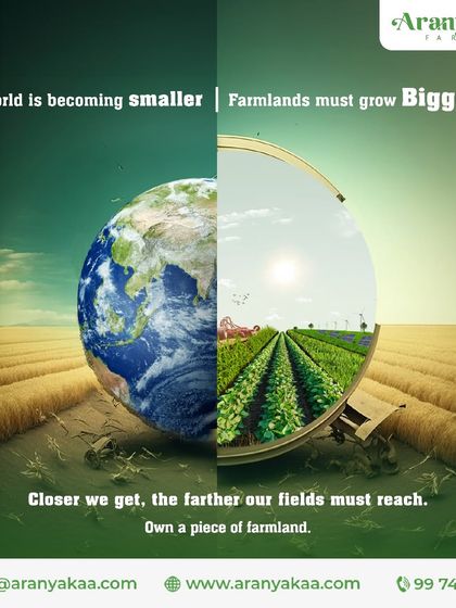 As the world becomes smaller and more connected, our need for open, productive land grows bigger. We believe owning a piece of farmland is essential for securing the future.