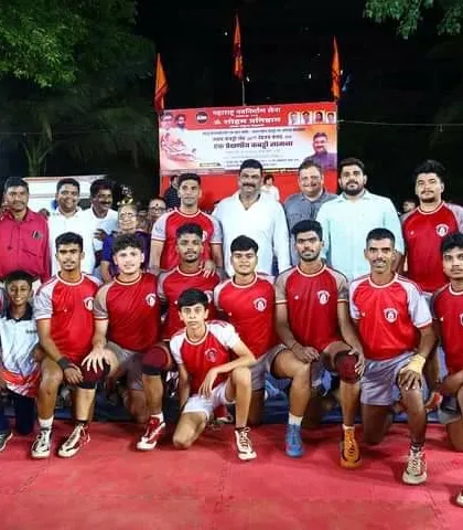 The Vijay Club team that played against the Japanese national team.