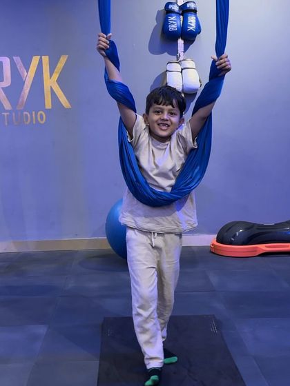 Fitness is for all ages. It's amazing to see our youngest members discovering the joy of movement and building confidence in the hammock.