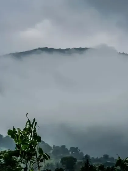 (Duplicate of 102) The misty hills create a soft, atmospheric backdrop for the construction site, a reminder of the powerful natural context we are working within.