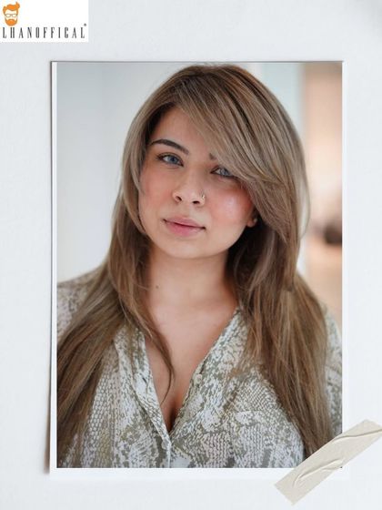 The cool, arctic tones of this ice blonde style are perfect for making a statement. It's a high-impact look that requires expert application and aftercare.