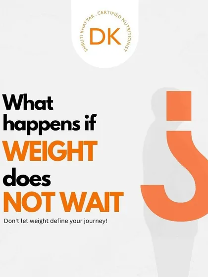 What happens if weight does not wait? Don't let the scale define your journey. Take control of your health now and let's build a stronger, healthier you together.