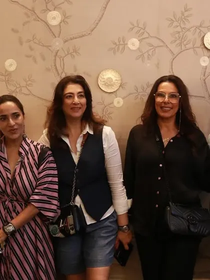 A heartfelt thank you to Avantikaa, Pooja Bedi, and Reshma Vazirani for visiting us. Your presence made our booth showcase a true celebration of design, creativity, and connection.