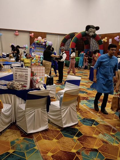 A glimpse of a kid's birthday party I catered. I can handle events of all sizes and themes, ensuring a fun and delicious experience for both kids and adults.