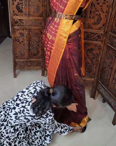 Professional Saree Draping