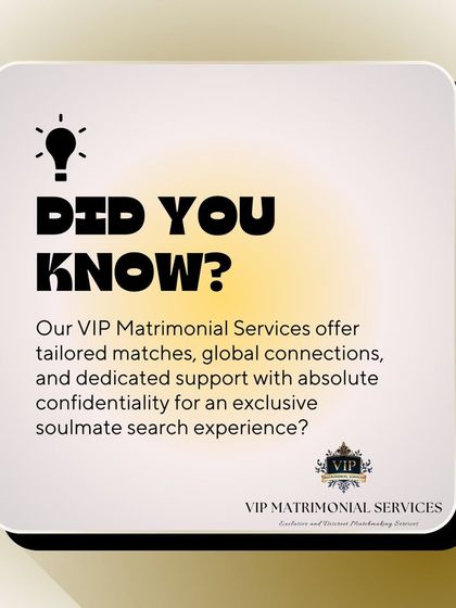 Did you know my service offers more than just matches? I provide a complete soulmate search experience with global connections, tailored introductions, and dedicated support, all while guaranteeing absolute confidentiality.