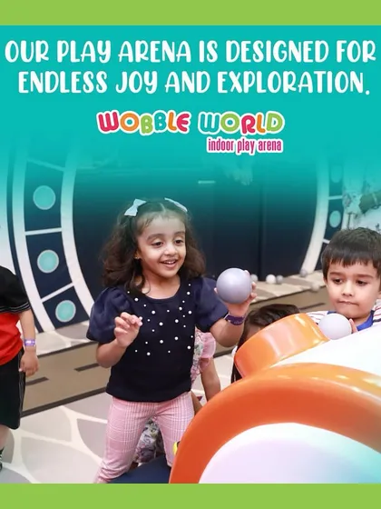 Our play arena is designed for endless exploration. This interactive ball machine captivates children's curiosity with its lights and motion.