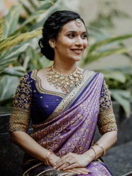 Bhuvana Reeds - Online Makeup Classes South Indian Bridal Makeup photo 45